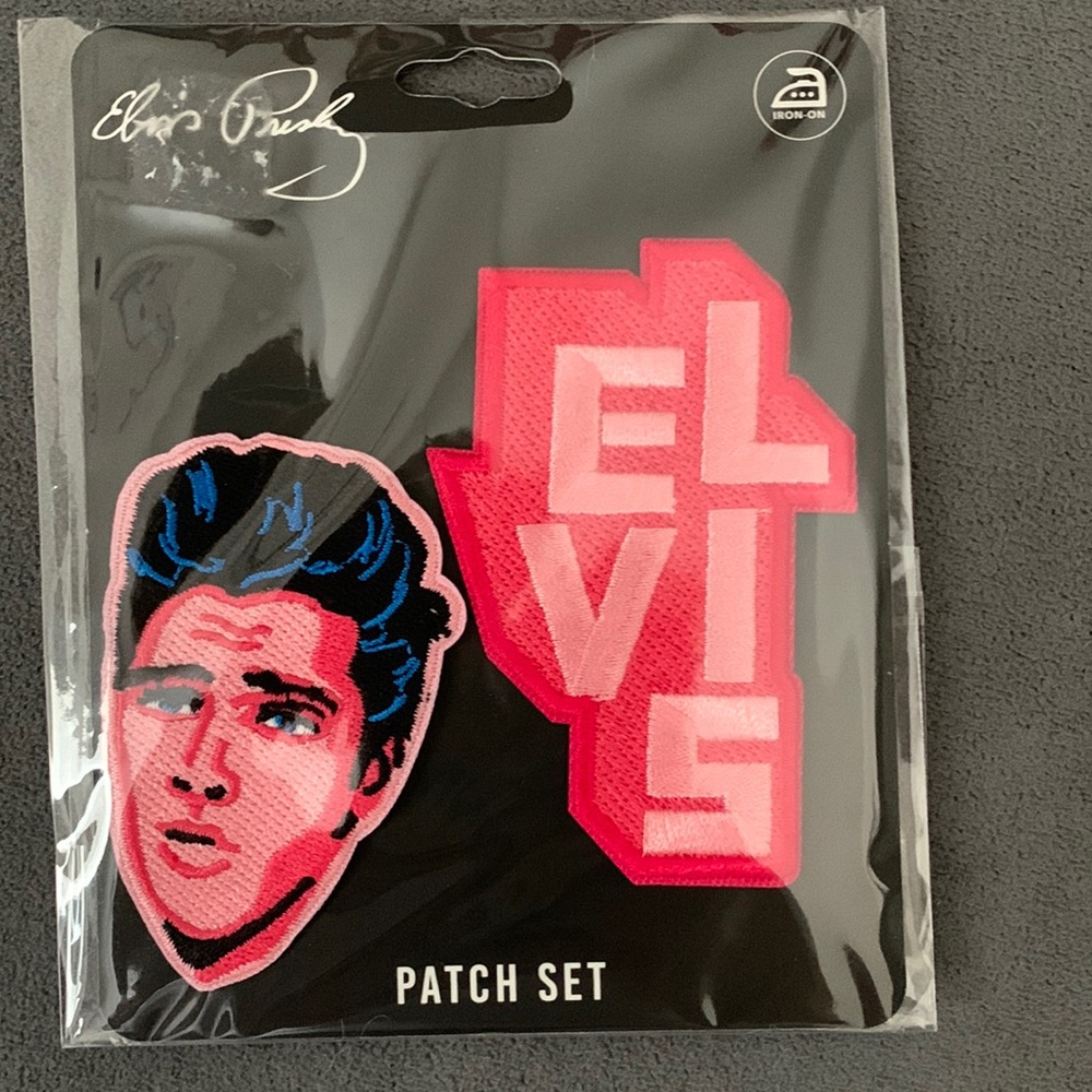 NIP Elvis Presley Iron on patches